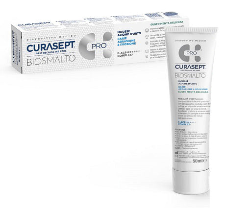 CURASEPT BIOSMALTO MOUSSE CARIE MENTA 50 ML CURASEPT SpA
