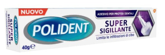 POLIDENT SUPER TENUTA+SIGILLANTE ADESIVO PROTESI DENTALE 40 G HALEON ITALY Srl