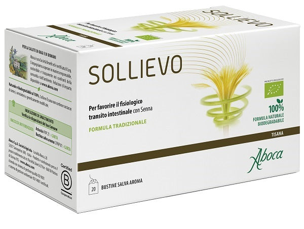 SOLLIEVO TISANA BIO 20 FILTRI DA 2,2 G