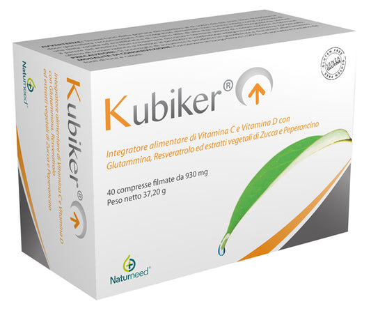 KUBIKER 40 COMPRESSE 930MG NATURNEED Srl