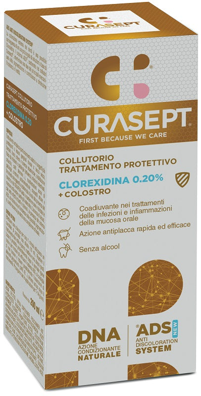 CURASEPT COLLUTORIO ADS DNA TRATTAMENTO PROTETTIVO 200 ML CURASEPT SpA
