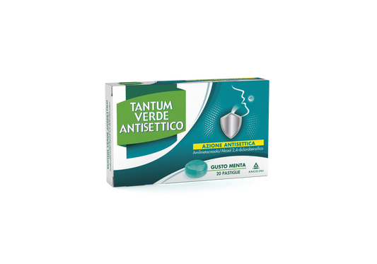 TANTUM VERDE ANTISETTICO*20PAS ANGELINI (A.C.R.A.F.) SpA