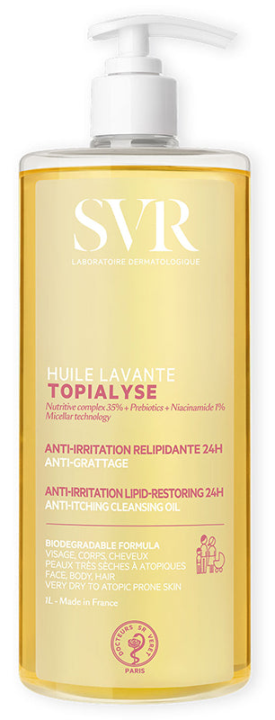 TOPIALYSE HUILE LAVANT 1 L NUOVA FORMULA LABORATOIRES SVR