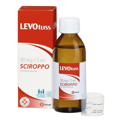 LEVOTUSS*SCIR 200ML 30MG/5ML DOMPE' FARMACEUTICI SpA