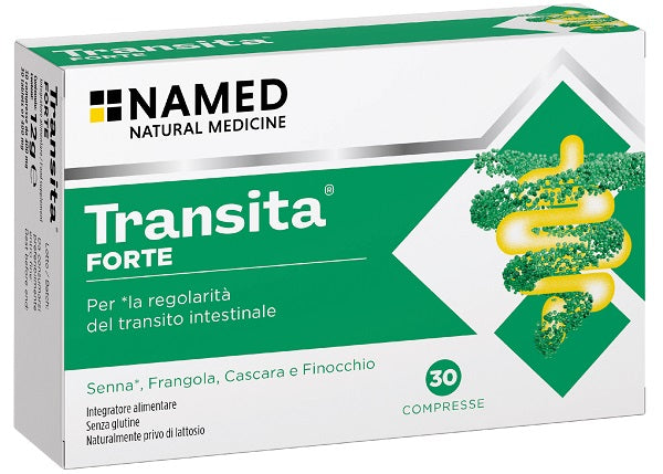 TRANSITA FORTE 30 COMPRESSE DA 400 MG SENZA GLUTINE NATURALMENTE PRIVO DI LATTOSIO