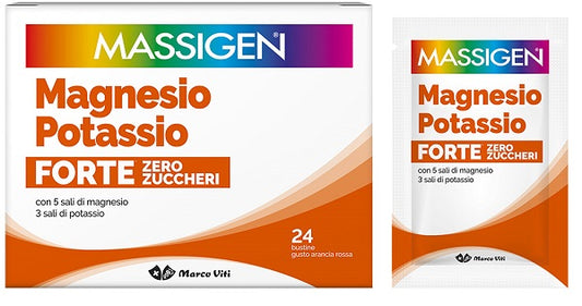 MAGNESIO POTASSIO FORTE ZERO ZUCCHERO 24 BUSTINE MARCO VITI FARMACEUTICI SpA