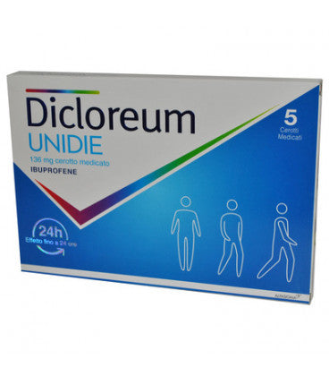 DICLOREUM UNIDIE*5CER 136MG24H ALFASIGMA SpA