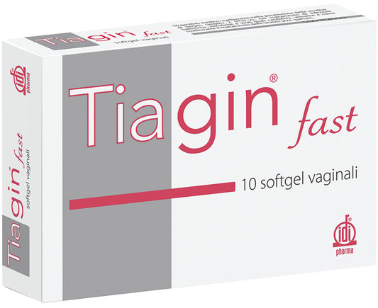 TIAGIN FAST 10 CAPSULE VAGINALI SOFTGEL IDI INTEGRATORI DIETET.IT. Srl