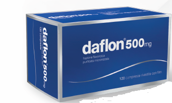 DAFLON*120CPR RIV 500MG SERVIER ITALIA SpA