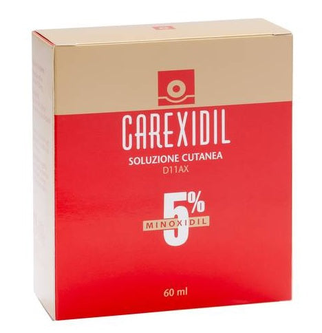 CAREXIDIL*SOLUZ CUT 60ML 5% DIFA COOPER SpA