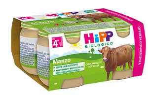 HIPP BIO HIPP BIO OMOGENEIZZATO MANZO 4X80 G HIPP ITALIA Srl