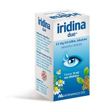 IRIDINA DUE*COLL 10ML 0,5MG/ML MONTEFARMACO OTC SpA