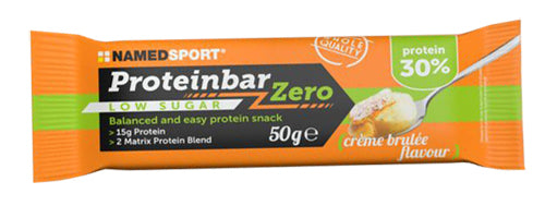 PROTEINBAR ZERO CREME BRULEE 50 G NAMEDSPORT Srl