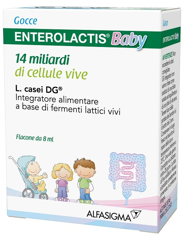 ENTEROLACTIS BABY 0+ GOCCE 8 ML