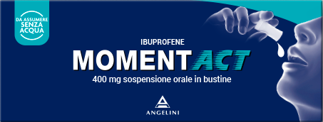 MOMENTACT*OS SOSP 8BUST 400MG ANGELINI PHARMA SpA