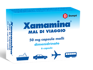XAMAMINA MAL DI VIAG*6CPS 50MG DOMPE' FARMACEUTICI SpA