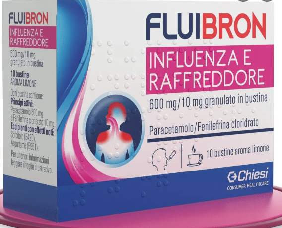 FLUIBRON INFLUENZA E RAFF*10BS CHIESI ITALIA SpA