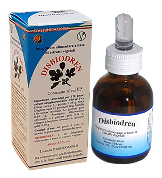 DISBIODREN GOCCE 50 ML HERBOPLANET Srl