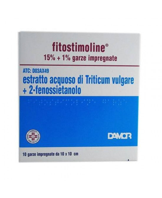 FITOSTIMOLINE*10GARZE 15% FARMACEUTICI DAMOR SpA