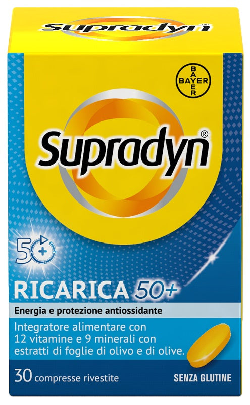 SUPRADYN RICARICA 50+ 30 COMPRESSE RIVESTITE SENZA GLUTINE