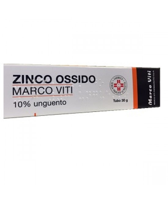 ZINCO OSSIDO MV*UNG 30G MARCO VITI FARMACEUTICI SpA