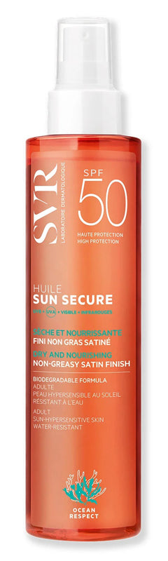 SUN SECURE HUILE SECHE SPF50+ NUOVA FORMULA 200 ML LABORATOIRES SVR