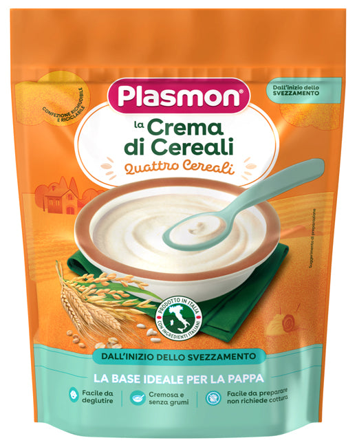 PLASMON CEREALI CREMA AI 4 CEREALI 200 G PLASMON (HEINZ ITALIA SpA)