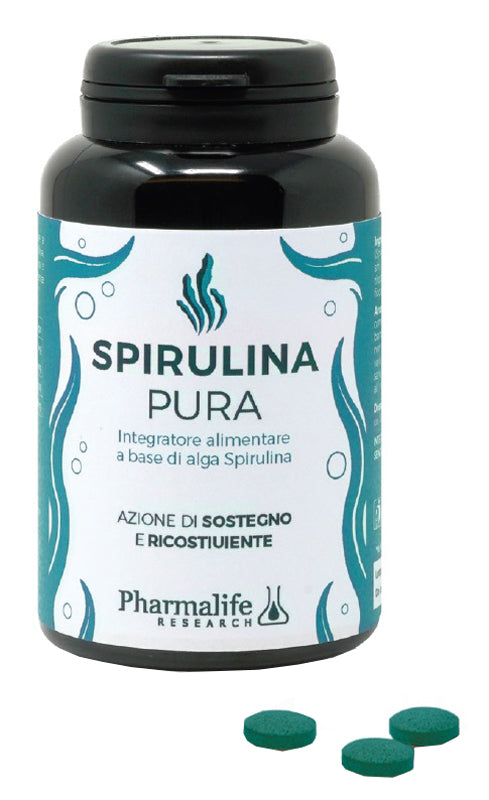 SPIRULINA PURA 180 COMPRESSE PHARMALIFE RESEARCH Srl