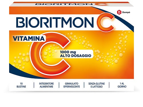 BIORITMON C 1000MG VITAMINA C 10 BUSTINE DOMPE' FARMACEUTICI SpA