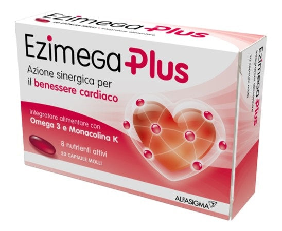 EZIMEGA PLUS 20 CAPSULE MOLLI ALFASIGMA SpA