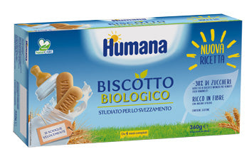 HUMANA BISCOTTO BABY BIO 2 SACCHETTI DA 180 G HUMANA ITALIA SpA