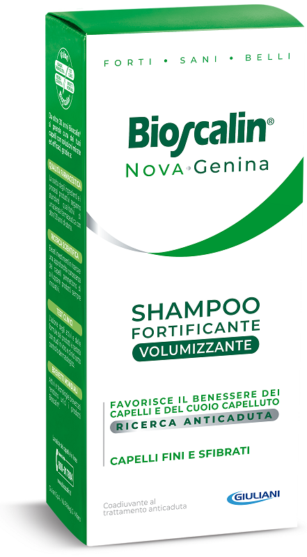 BIOSCALIN NOVA GENINA SHAMPOO VOLUMIZZANTE MAXI SIZE FLACONE 400 ML GIULIANI SpA