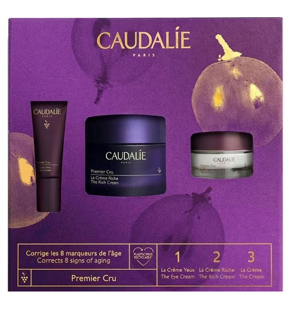 PREMIER CRU COFANETTO XMAS 2023 1 CREMA RICCA PREMIER CRU 50 ML + 1 PREMIER CRU OCCHI 5 ML + 1 CREMA PREMIER CRU 15 ML