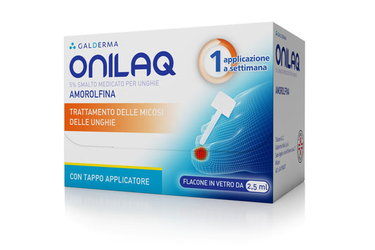 ONILAQ*SMALTO UNGHIE 2,5ML+TAP GALDERMA ITALIA SpA