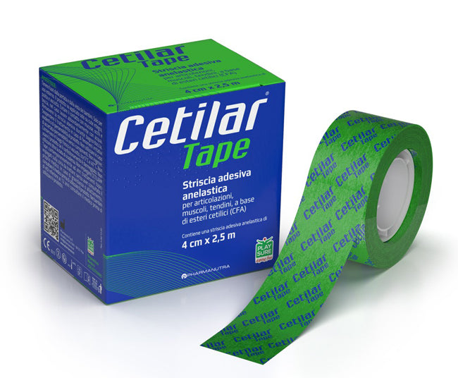 STRISCIA ADESIVA ANELASTICA CETILAR TAPE CM 4 X 2,5 M PHARMANUTRA SpA