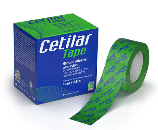 STRISCIA ADESIVA ANELASTICA CETILAR TAPE CM 4 X 2,5 M PHARMANUTRA SpA