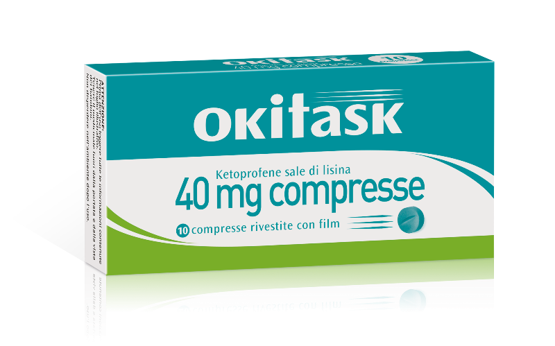 OKITASK*10CPR RIV 40MG DOMPE' FARMACEUTICI SpA