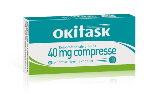 OKITASK*10CPR RIV 40MG DOMPE' FARMACEUTICI SpA
