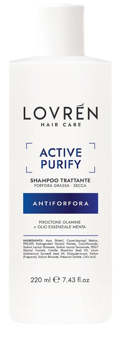 LOVREN HAIR CARE ACTIVE PURIFY SHAMPOO TRATTANTE 220 ML