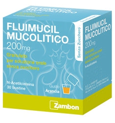 FLUIMUCIL MUCOL*30BUST200MGS/Z ZAMBON ITALIA Srl