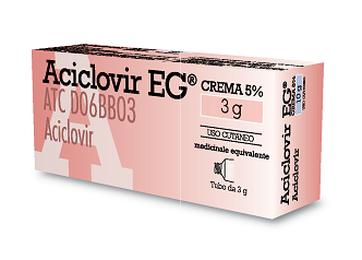 ACICLOVIR EG*CR 3G 5% EG SpA