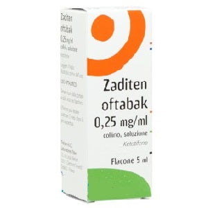 ZADITEN OFTABAK*COLLIRIO FL5ML LABORATOIRES THEA