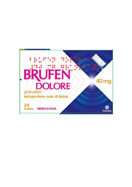 BRUFEN DOLORE*OS 24BUST 40MG MYLAN SpA