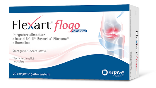 FLEXART FLOGO 20 COMPRESSE GASTRORESISTENTI AGAVE Srl