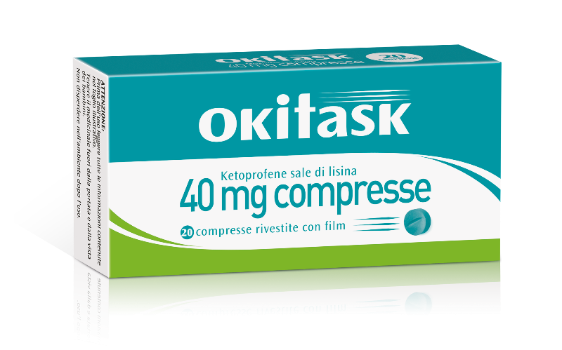 OKITASK*20CPR RIV 40MG DOMPE' FARMACEUTICI SpA