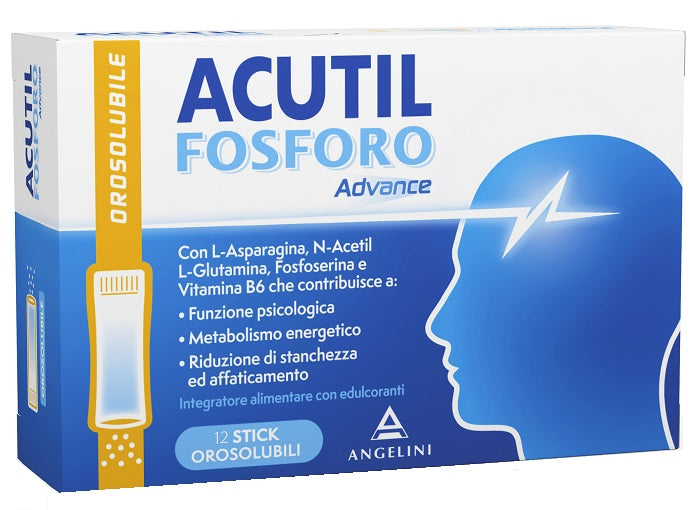 ACUTIL FOSFORO ADVANCE 12 STICK OROSOLUBILI ANGELINI (A.C.R.A.F.) SpA