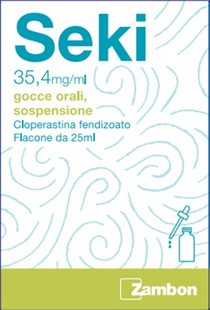 SEKI*OS GTT 25ML 35,4MG/ML ZAMBON ITALIA Srl