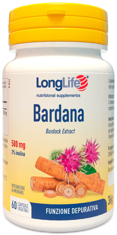 LONGLIFE BARDANA 60 CAPSULE VEGETALI SENZA GLUTINE
