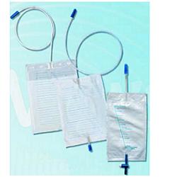 SACCA DI DRENAGGIO DA LETTO PER INCONTINENZA STANDARD 2 LT TUBO 130 CM 30 PEZZI