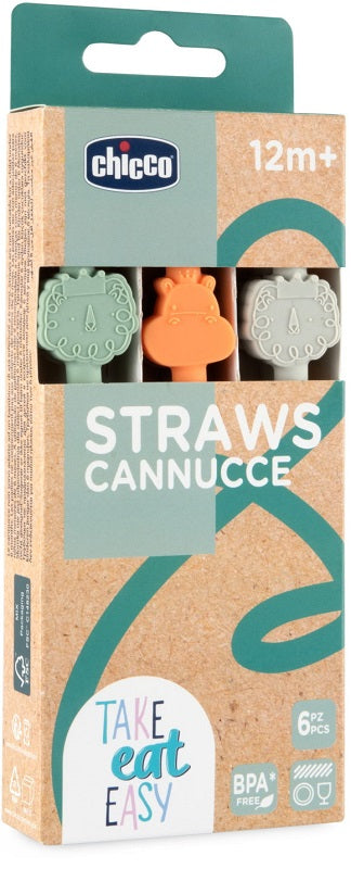 CHICCO CANNUCCE SILICONE 12 MESI+ CHICCO (ARTSANA SpA)